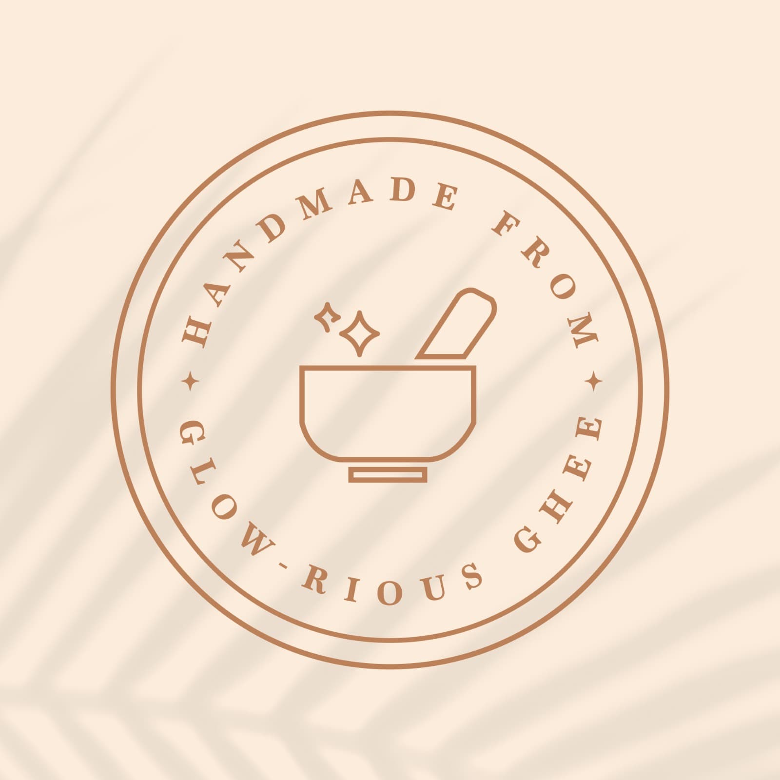 Handmade from glow-rious ghee — Inherited Skincare seal
