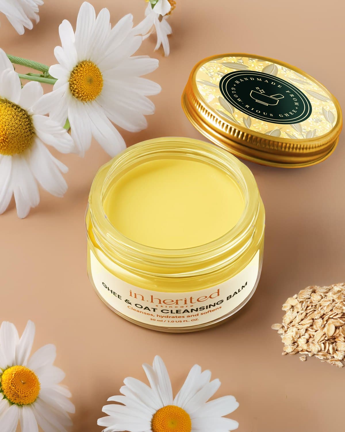 Ghee & Oat Cleansing Balm — lifestyle