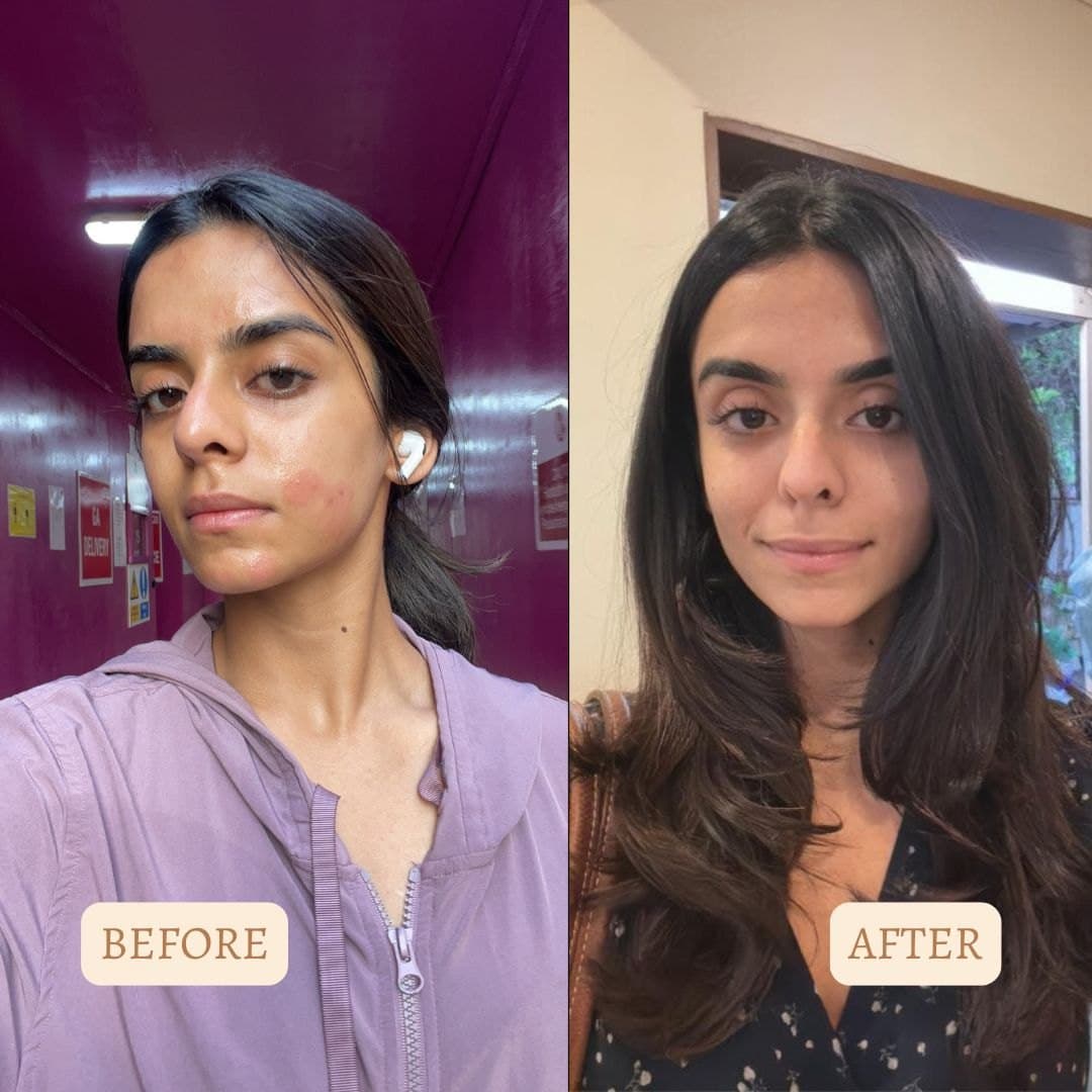Customer before and after result 2